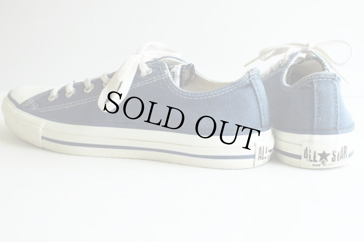 画像2: 90s USA製 CONVARSEコンバース ALLSTARオールスター Low 紺 7 (2)