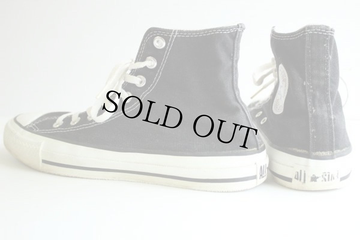 画像2: 90s USA製 CONVARSEコンバース ALLSTARオールスター HI 黒 8 (2)