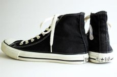 画像2: 90s USA製 CONVARSEコンバース ALLSTARオールスター HI 黒 7 (2)