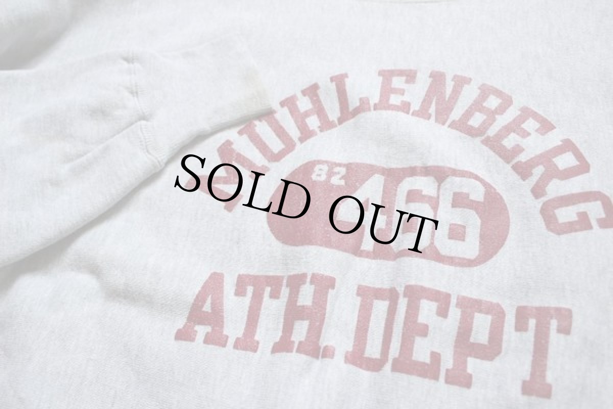 画像2: 70s USA製 Championチャンピオン 単色タグ 三段中抜き リバースウィーブ スウェット L (2)