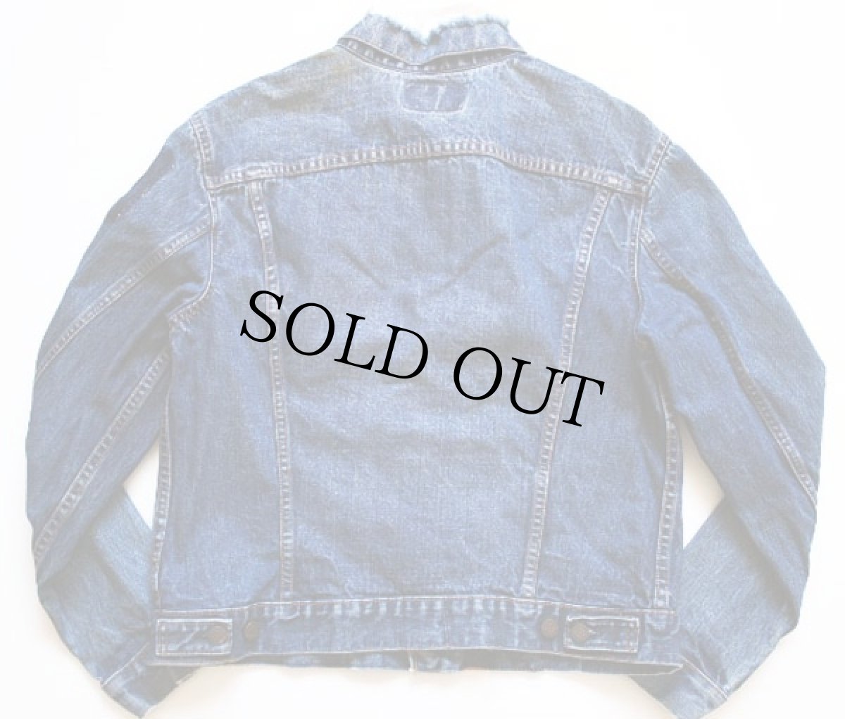 画像2: 60s LEVI'Sリーバイス 70505 BIGE デニムジャケット (2)