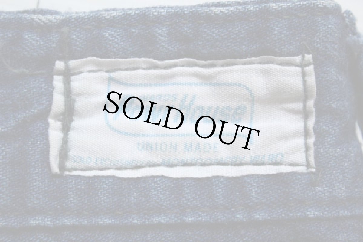 画像3: 60s MONTGOMERY WARD Powr Houseパワーハウス デニム ペインターパンツ (3)