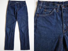 画像1: 60s LEVI'Sリーバイス 606 BIGE デニムパンツ w31 (1)