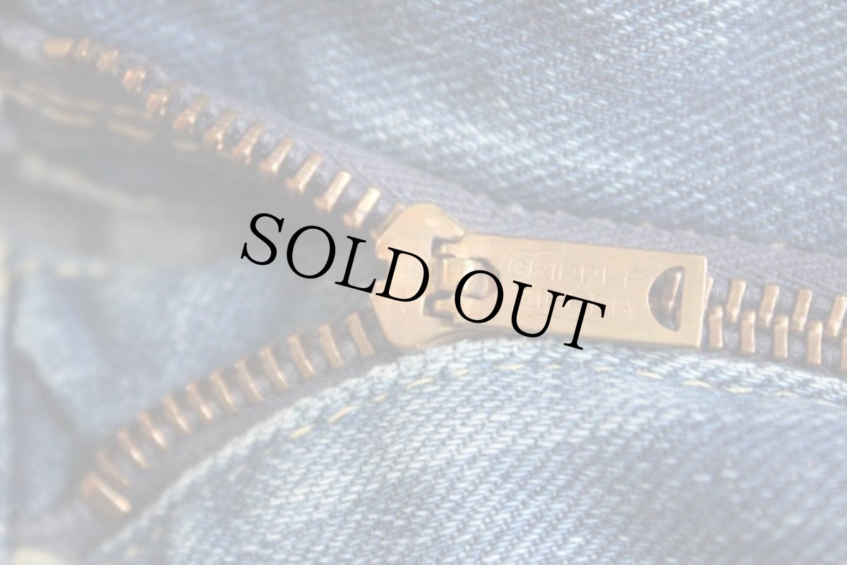 画像5: 50s ROUND HOUSEラウンドハウス インディゴ デニムパンツ w32 (5)