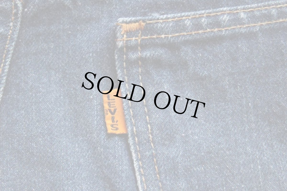 画像3: 60s LEVI'Sリーバイス 606 BIGE デニムパンツ w31 (3)