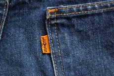 画像3: 60s LEVI'Sリーバイス 606 BIGE デニムパンツ w31 (3)