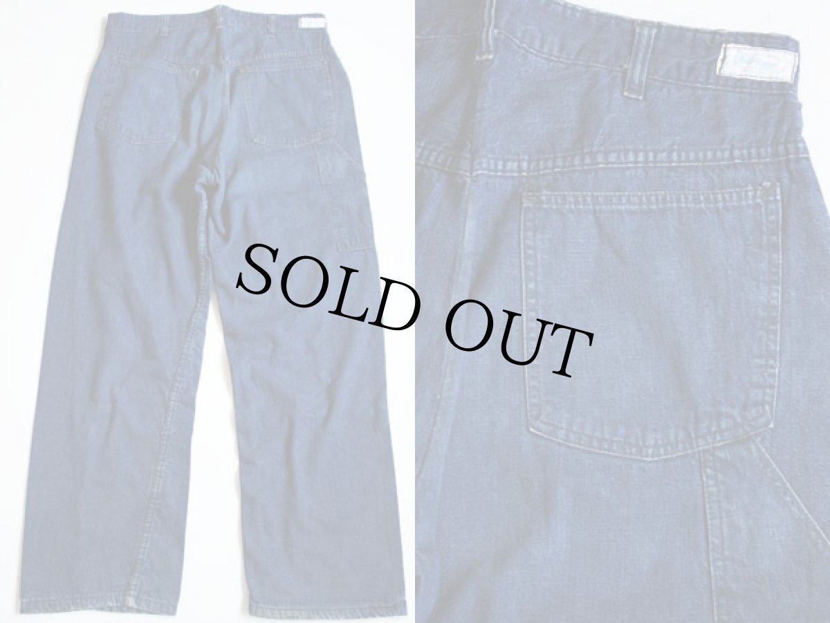 画像2: 60s MONTGOMERY WARD Powr Houseパワーハウス デニム ペインターパンツ (2)