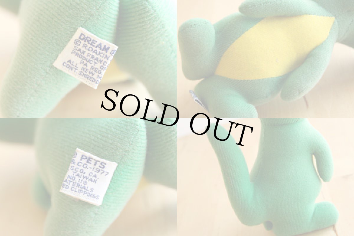 画像3: 70s R.DAKIN DREAM PETSドリームペッツ 恐竜 ドール★ぬいぐるみ  (3)