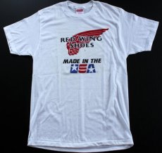 画像2: 80s USA製 REDWINGレッドウイング MADE IN THE USA Tシャツ 白 L (2)