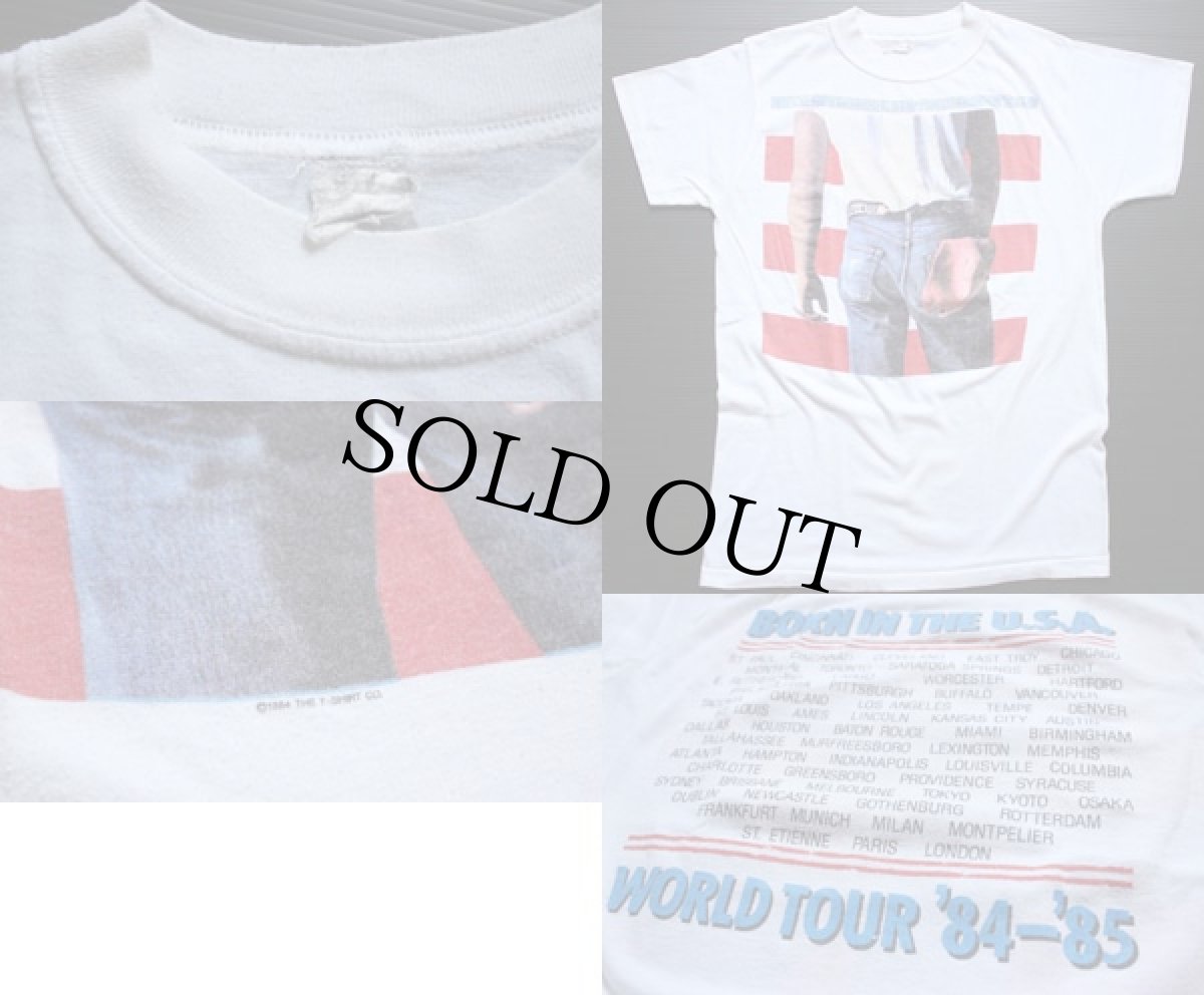 画像3: 80s Bruce Springsteenブルーススプリングスティーン ツアー Tシャツ (3)