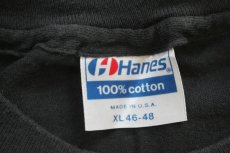 画像3: 80s USA製 Hanes BILLY JOELビリージョエル ツアー コットンTシャツ 黒 XL (3)
