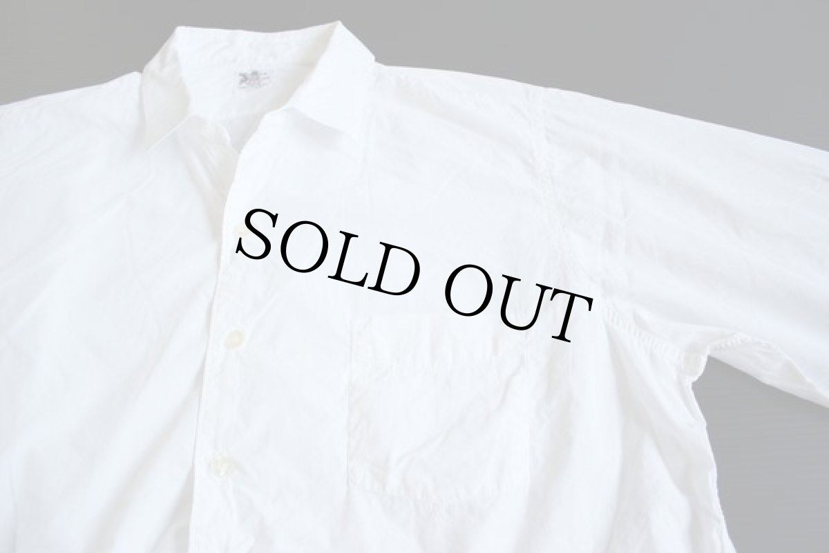 画像2: 50s PENNEY'S TOWNCRAFT ピマコットン シャツ 白 16 (2)