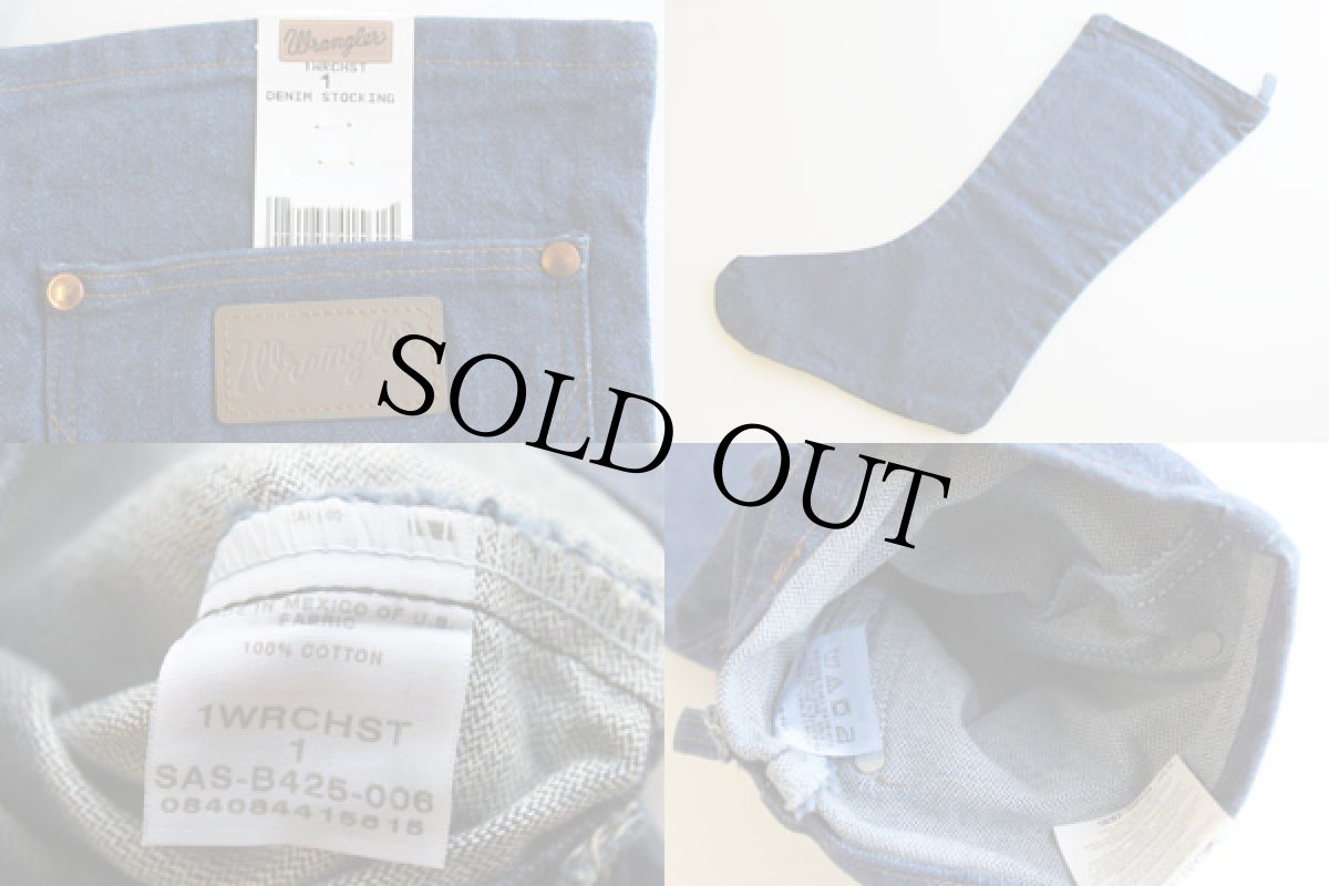 画像3: デッドストック★Wranglerラングラー デニムソックス (3)
