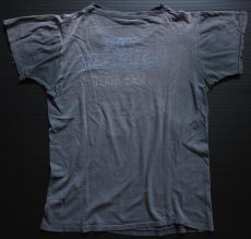 画像2: 80s USA製 ERIC CLAPTONエリッククラプトン 1982ツアー コットンTシャツ 炭黒 L (2)