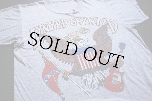 80s LYNYRD SKYNYRD Tシャツ グレー - Sixpacjoe Web Shop