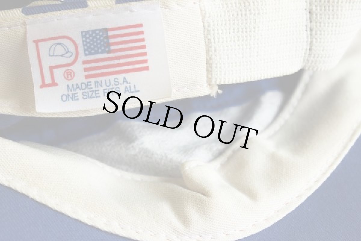 画像3: 90s USA製 星条旗柄 ロングビル コットンキャップ (3)