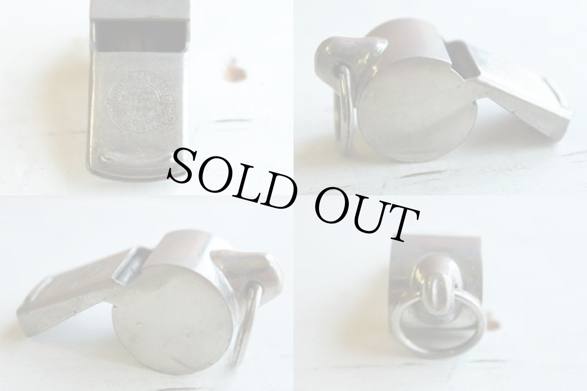 画像3: ビンテージ LOWE&CAMPBELL アルミ ホイッスル (3)