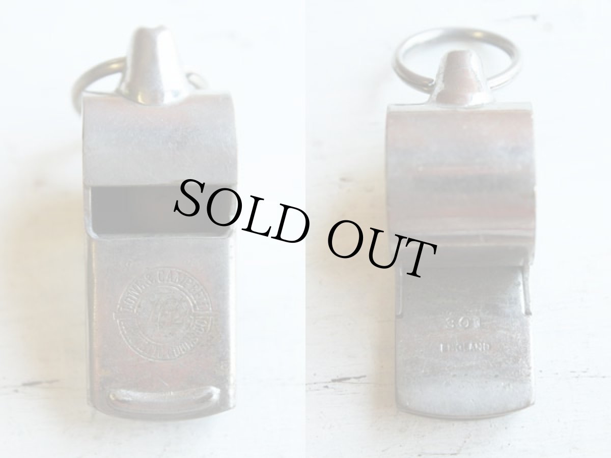 画像2: ビンテージ LOWE&CAMPBELL アルミ ホイッスル (2)