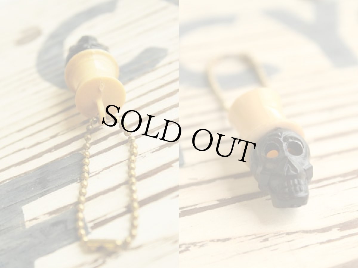 画像3: ビンテージ スカルヘッド キーホルダー★キーチェーン (3)