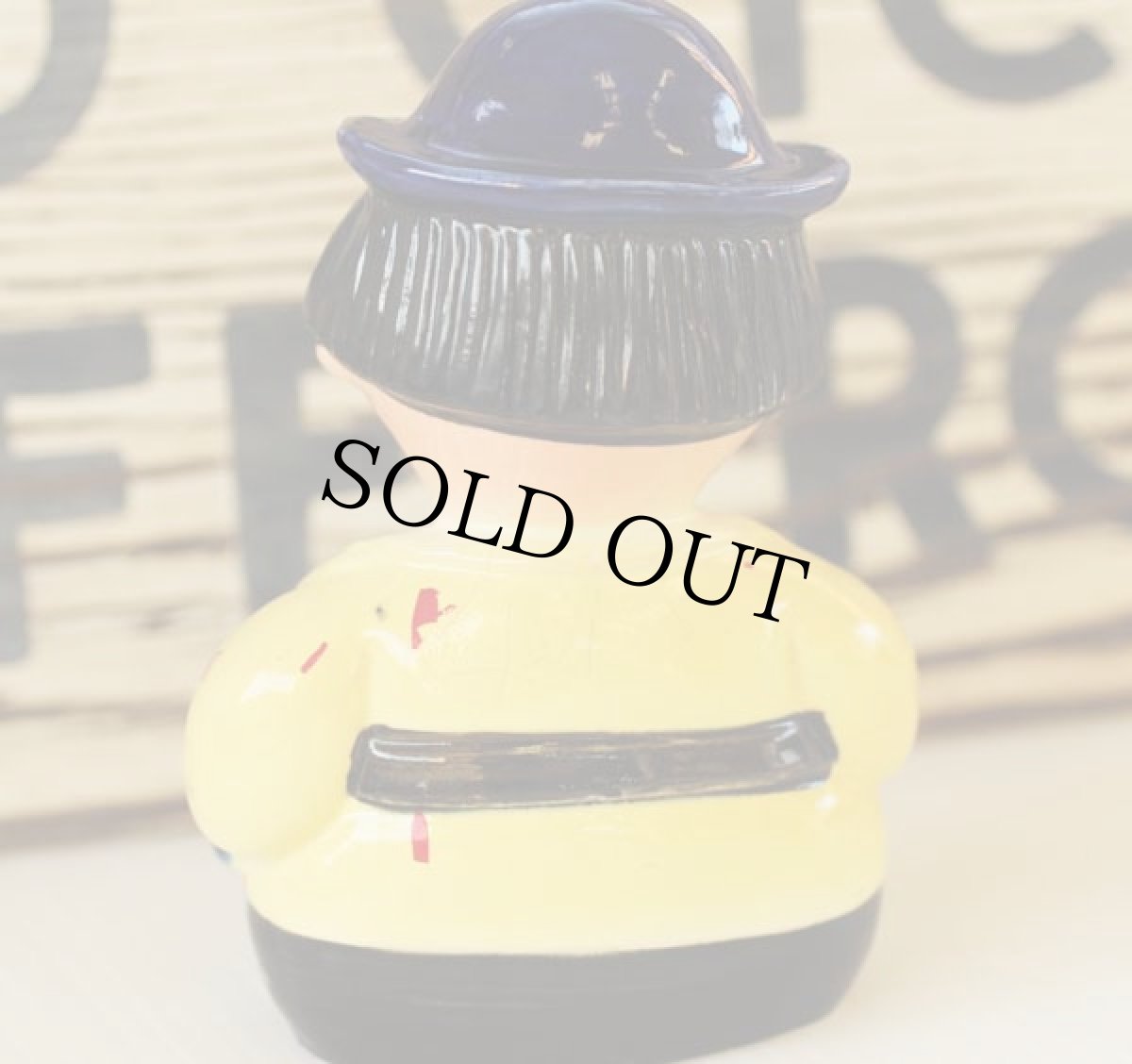 画像2: ビンテージ 海賊 陶器 アッシュトレイ★灰皿 (2)