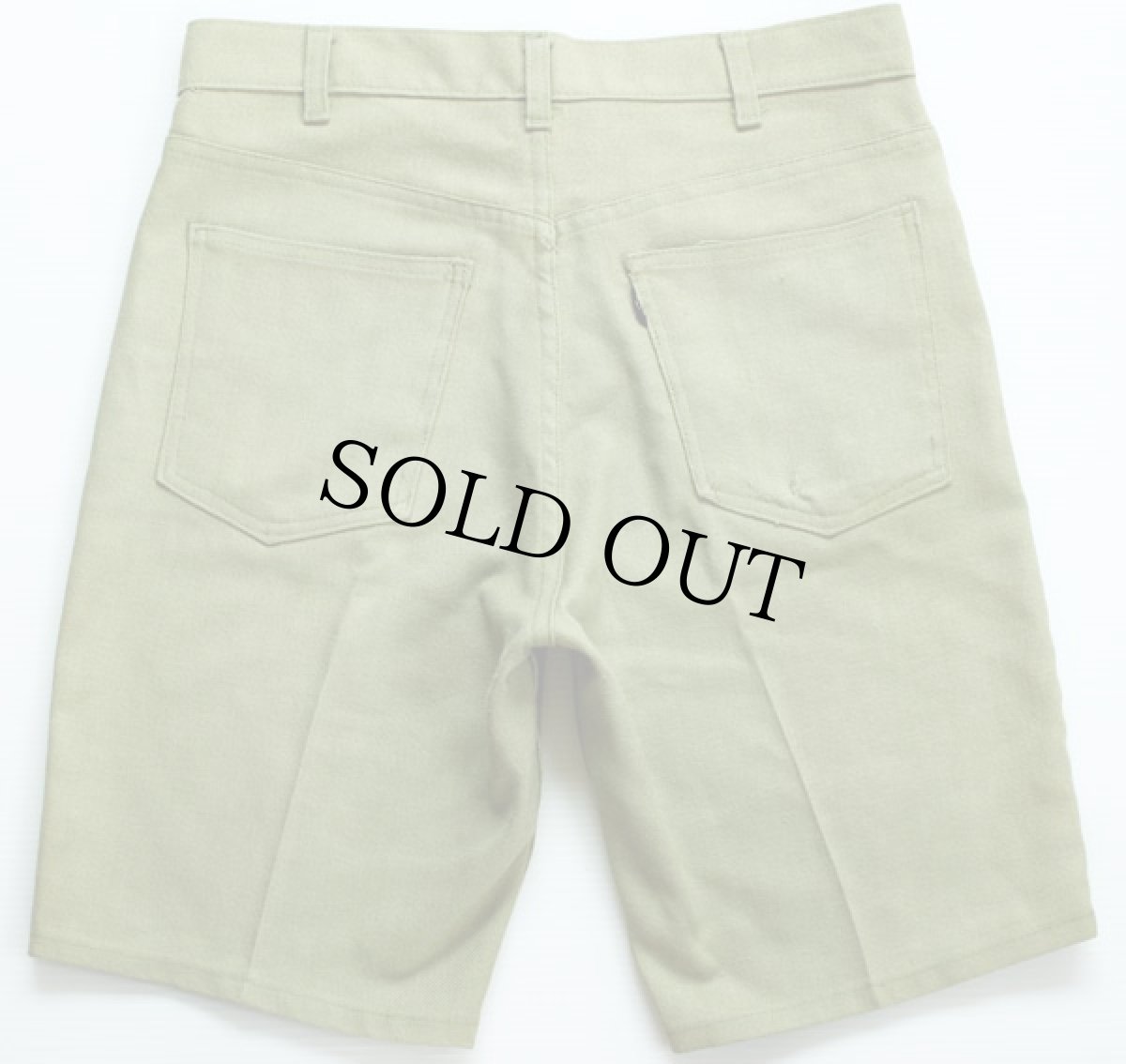 画像2: 70s LEVI'Sリーバイス BIGE STA-PRESTスタプレ ショートパンツ w32★ショーツ (2)