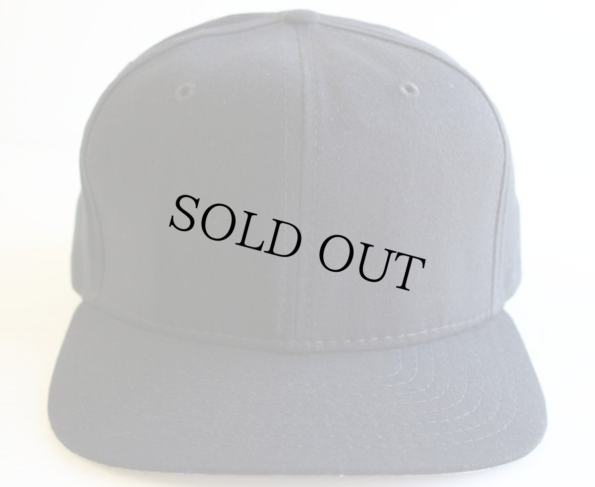 画像2: デッドストック★80s USA製 NEW ERA ベースボールキャップ 黒 (2)