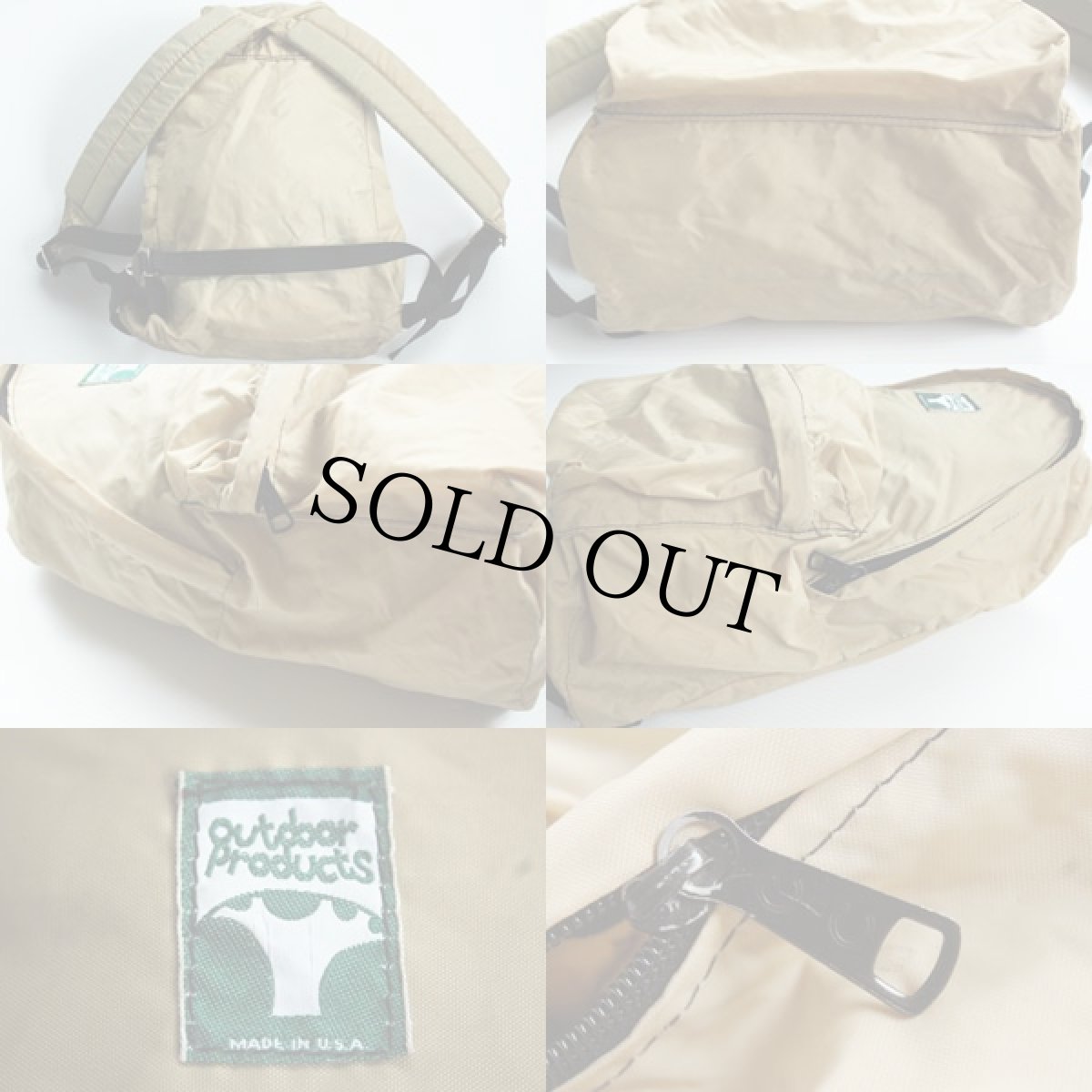 画像2: 70s USA製 OUTDOOR PRODUCTSアウトドアプロダクツ ナイロン デイパック★リュックサック (2)