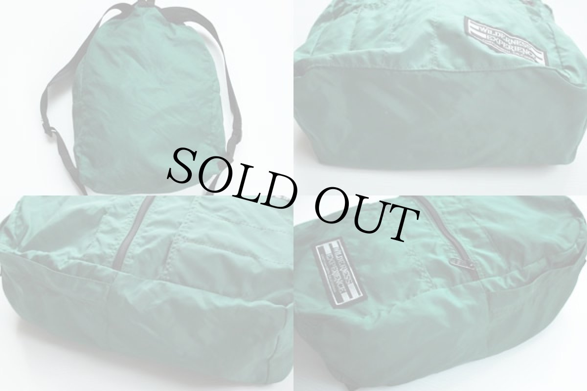 画像2: 80s WILDERNESS EXPERIENCE デイパック 緑★リュックサック (2)