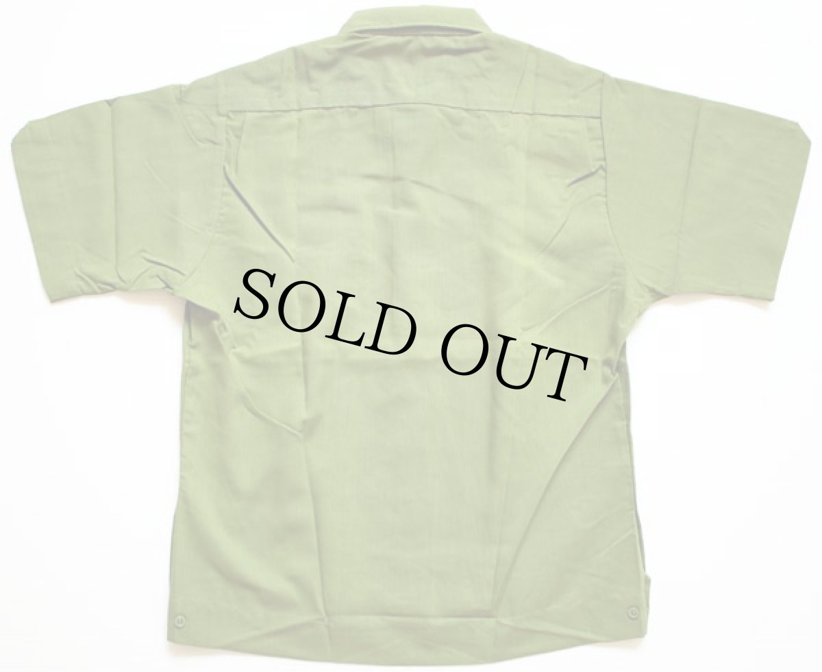 画像2: デッドストック★60s King Louieキングルイ ボウリングシャツ 緑 S (2)