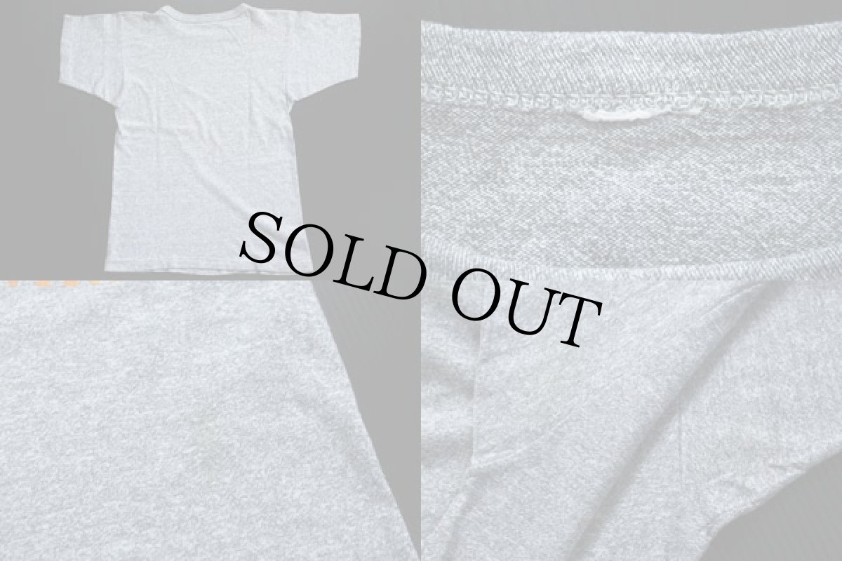 画像3: 80s 三段プリント 88/12 Tシャツ 杢グレー★Championチャンピオン (3)