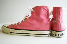 画像2: 80s USA製 CONVARSEコンバース ALL STARオールスター HI ピンク 6.5 (2)