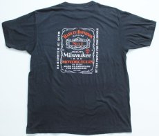 画像2: 80s USA製 HARLEY-DAVIDSON ハーレー ダビッドソン Tシャツ XL★ジャックダニエル (2)