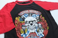 画像2: 80s LYNYRD SKYNYRD ラグラン 七分袖Tシャツ M (2)