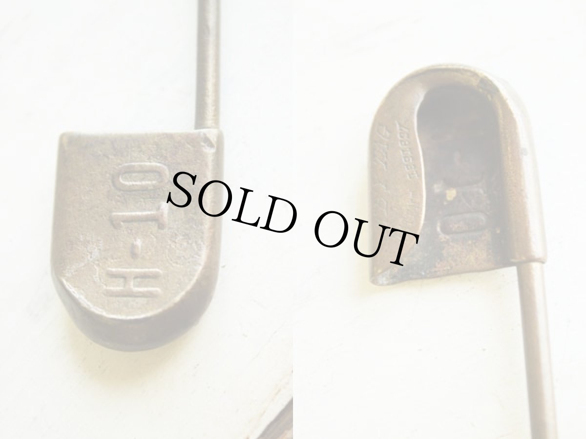 画像3: アンティーク ブラス ランドリーピン (3)