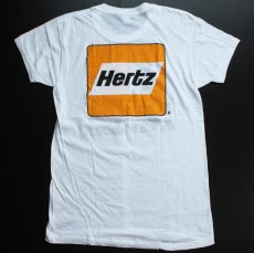 画像2: 70s I LOVE NY Hertzハーツ コットンTシャツ 白 M (2)