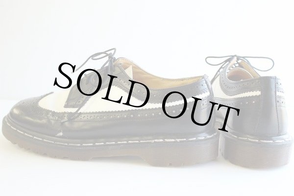 英国製 DR.MARTENSドクターマーチン ウイングチップ レザーシューズ