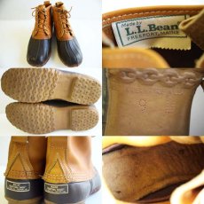 画像3: 80s L.L.Bean メインハンティング ビーンブーツ 9 M (3)