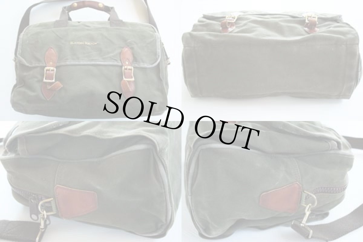 画像2: USA製 DULUTH PACKダルースパック キャンバス×レザー 2WAY ショルダーバッグ (2)