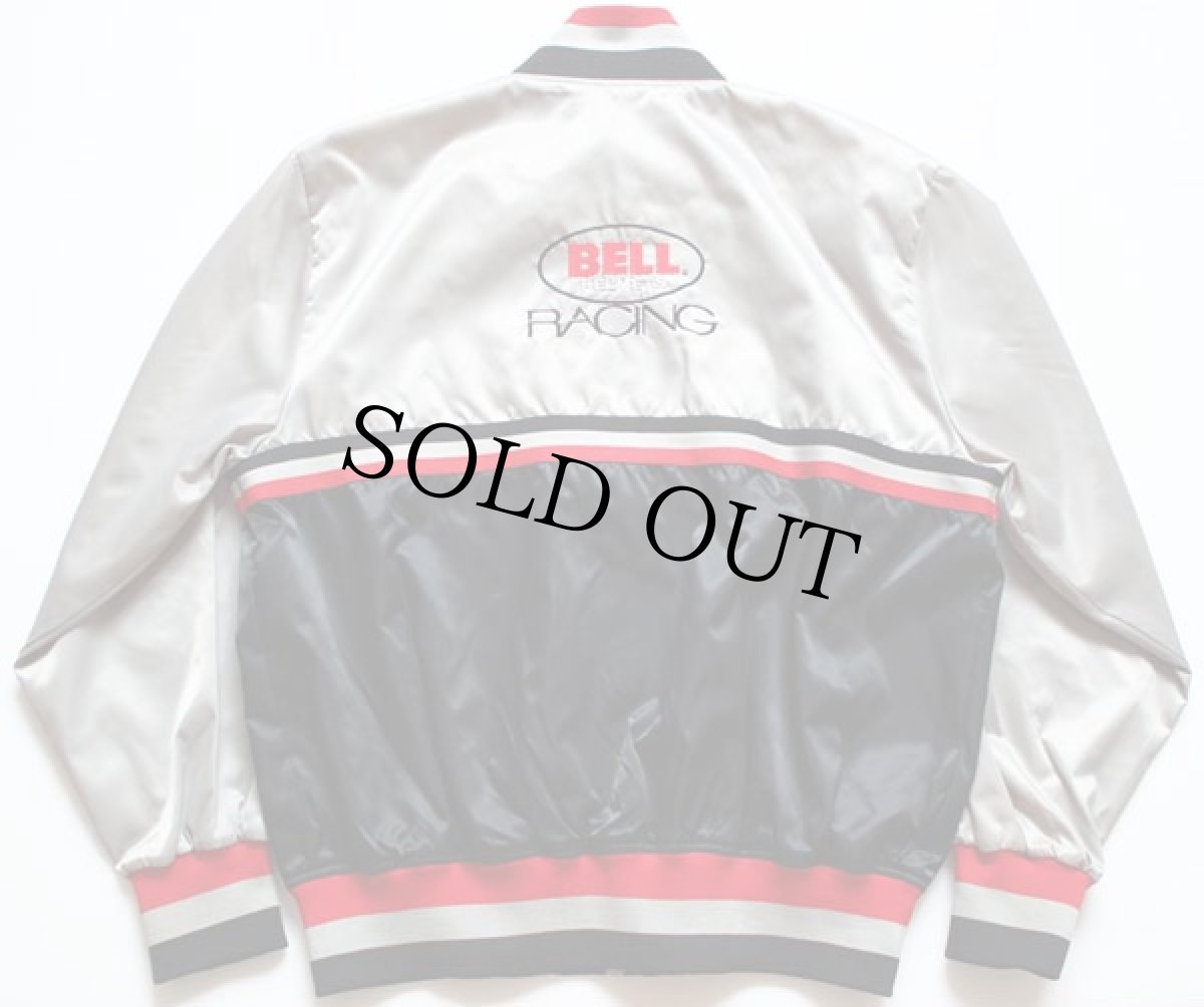 画像2: BELLベル 刺繍 ナイロンジャケット L★ヘルメット (2)