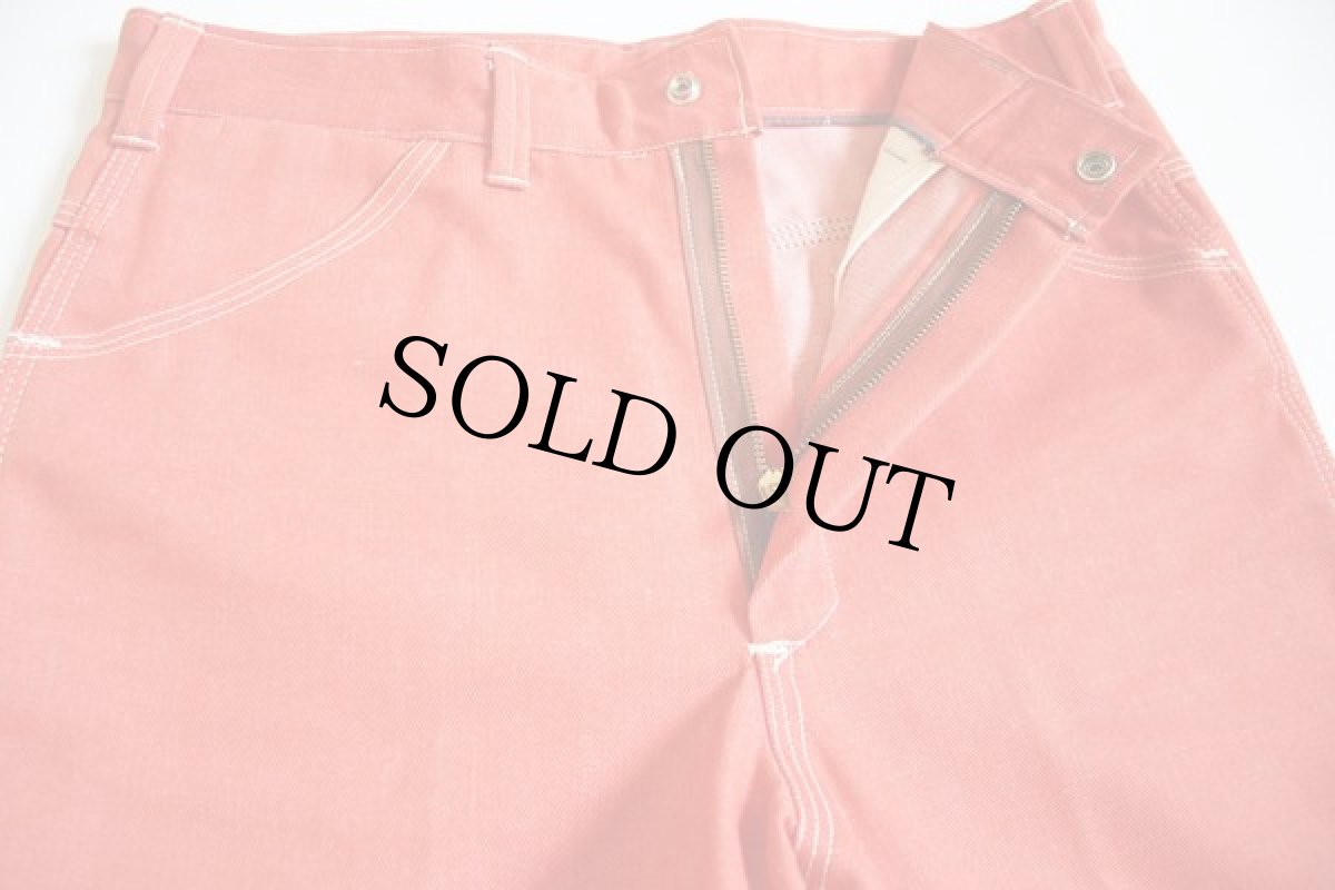 画像2: 70's LOS DOS TOROS カラーワークパンツw34 (2)