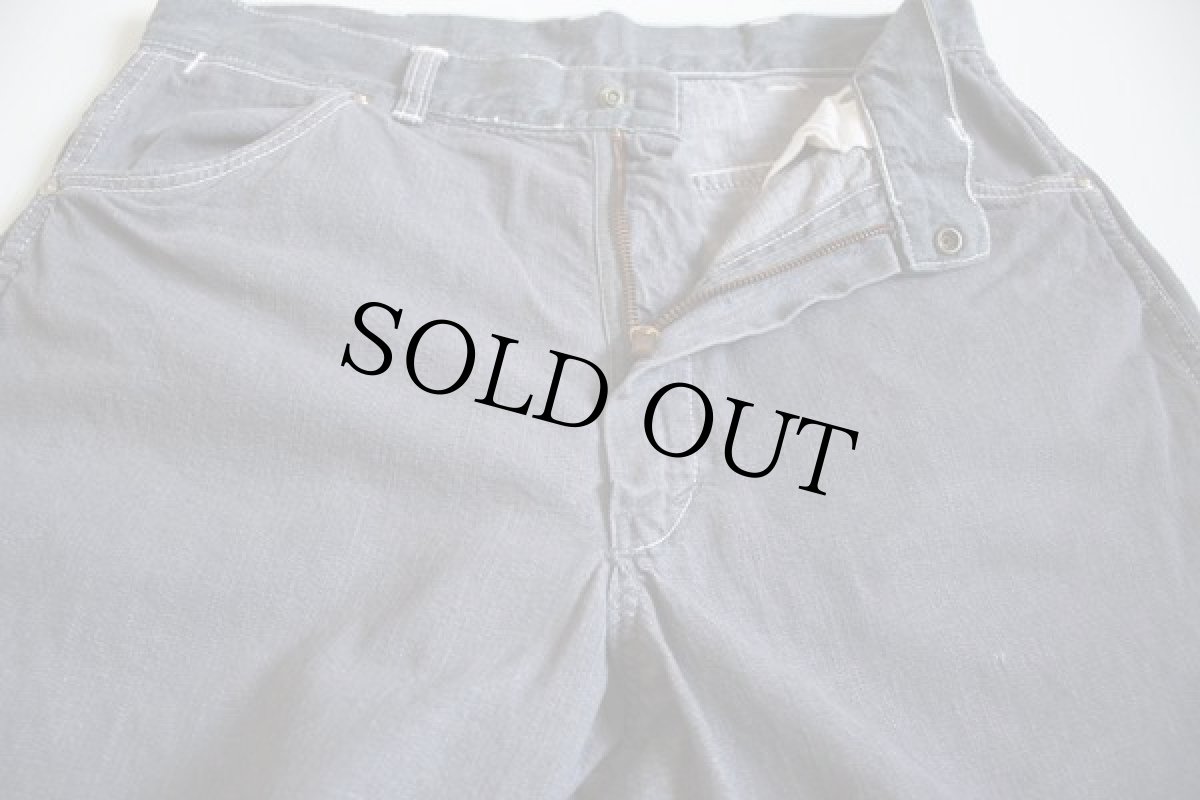 画像2: 50s TUFFIES ワークパンツ グレー 18H (2)