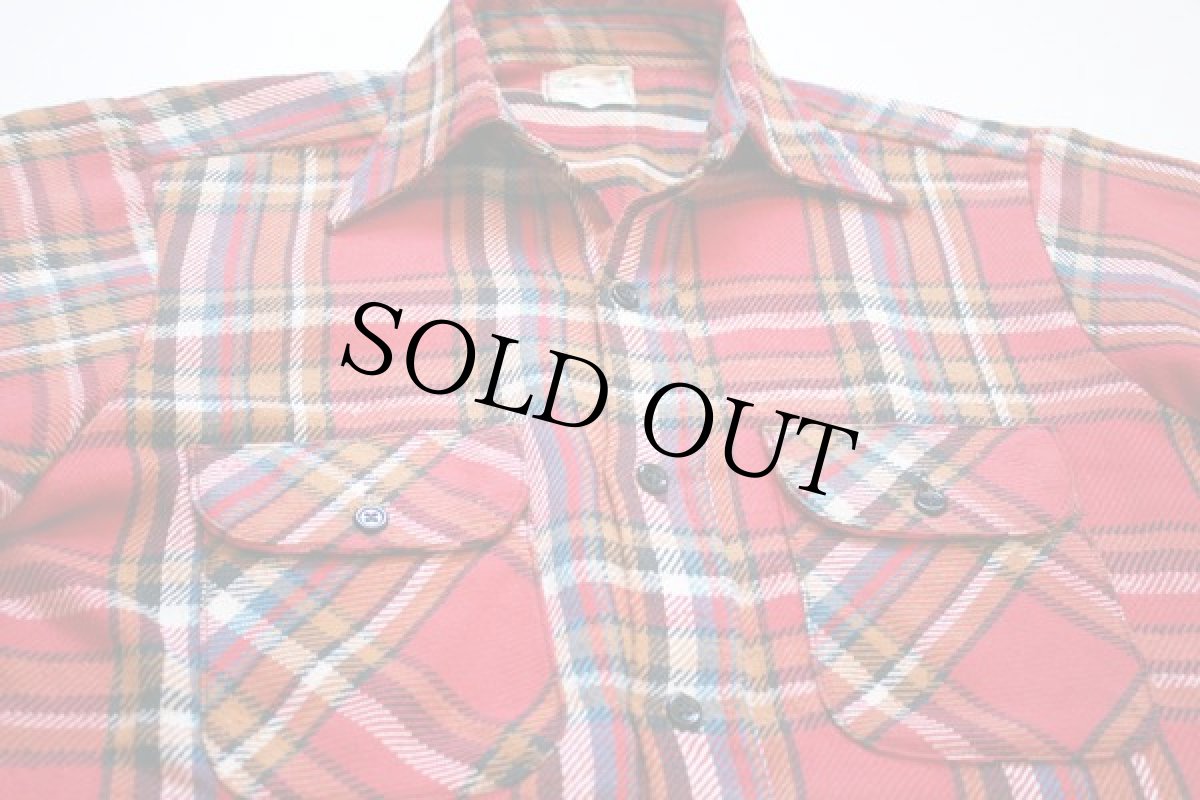 画像2: 70s USA製 5 Brotherファイブブラザー フランネルシャツ 15 (2)