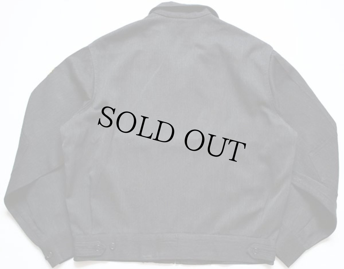 画像2: 70s Kay Uniforms パッチ付き ワークジャケット 黒 (2)