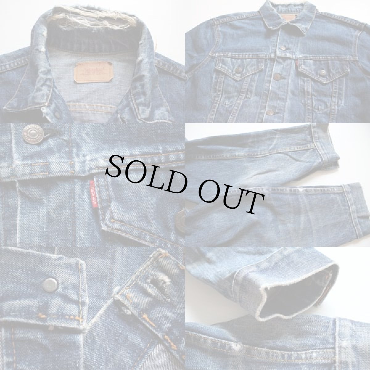 画像3: 60s LEVI'Sリーバイス 70505 BIGE デニムジャケット (3)