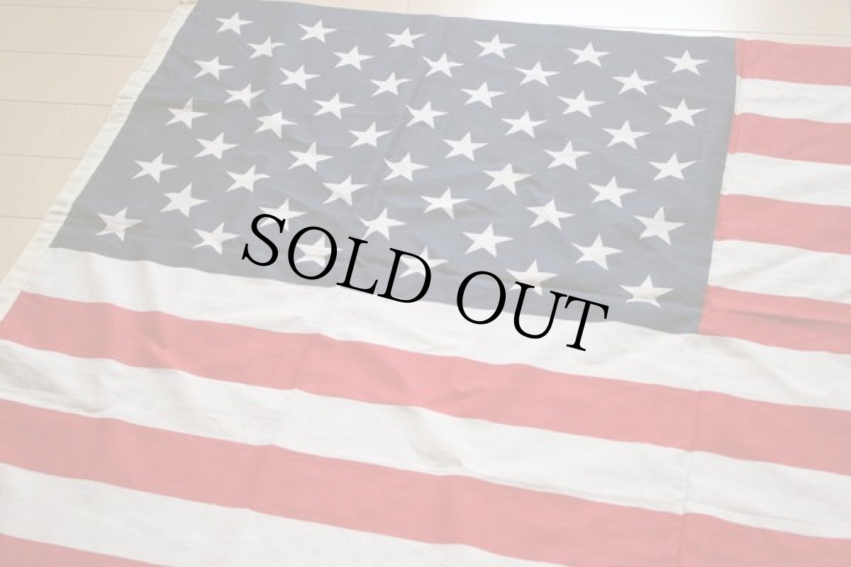 画像2: ビンテージ 50スター アメリカ国旗 星条旗 USA フラッグ (2)