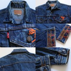 画像3: 70's Levi'sリーバイス 70505 刺繍 デニムジャケット 42 (3)