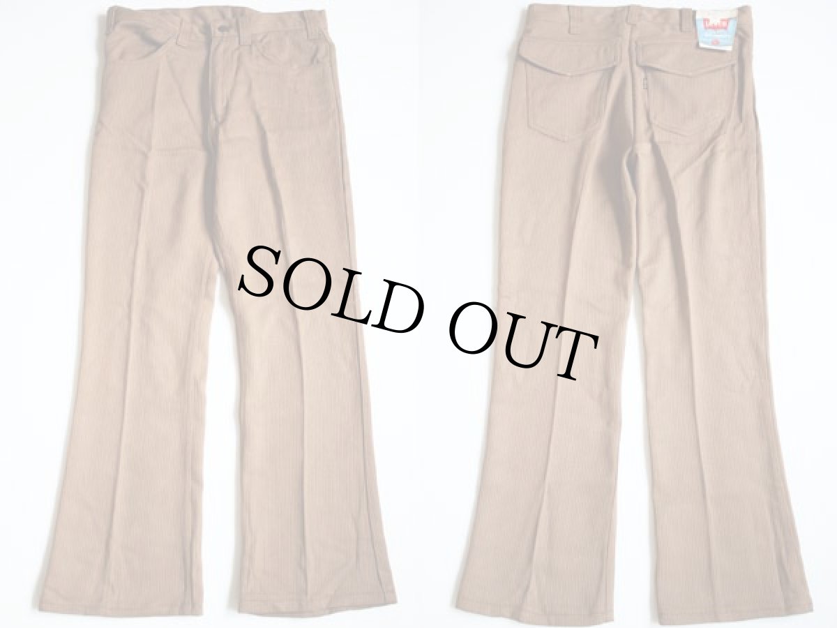 画像2: デッドストック★70s USA製 LEVI'Sリーバイス BIGE STA-PRESTスタプレ パンツ w33 (2)