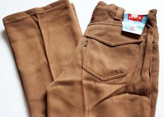 画像1: デッドストック★70s USA製 LEVI'Sリーバイス BIGE STA-PRESTスタプレ パンツ w33 (1)