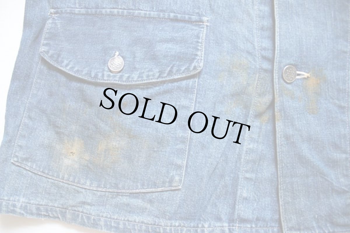 画像4: 40s U.S.ARMY デニム カバーオール★WW2 (4)