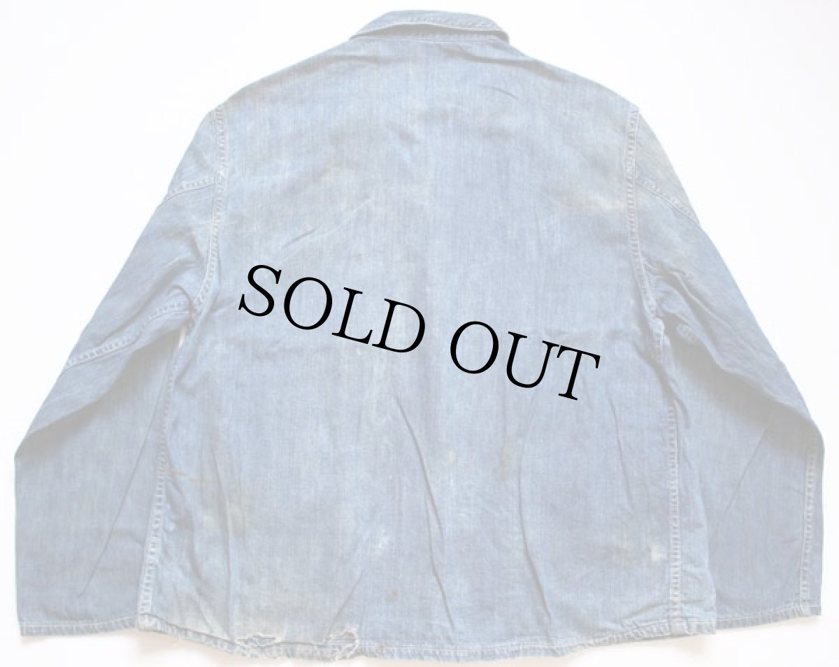 画像2: 40s U.S.ARMY デニム カバーオール★WW2 (2)